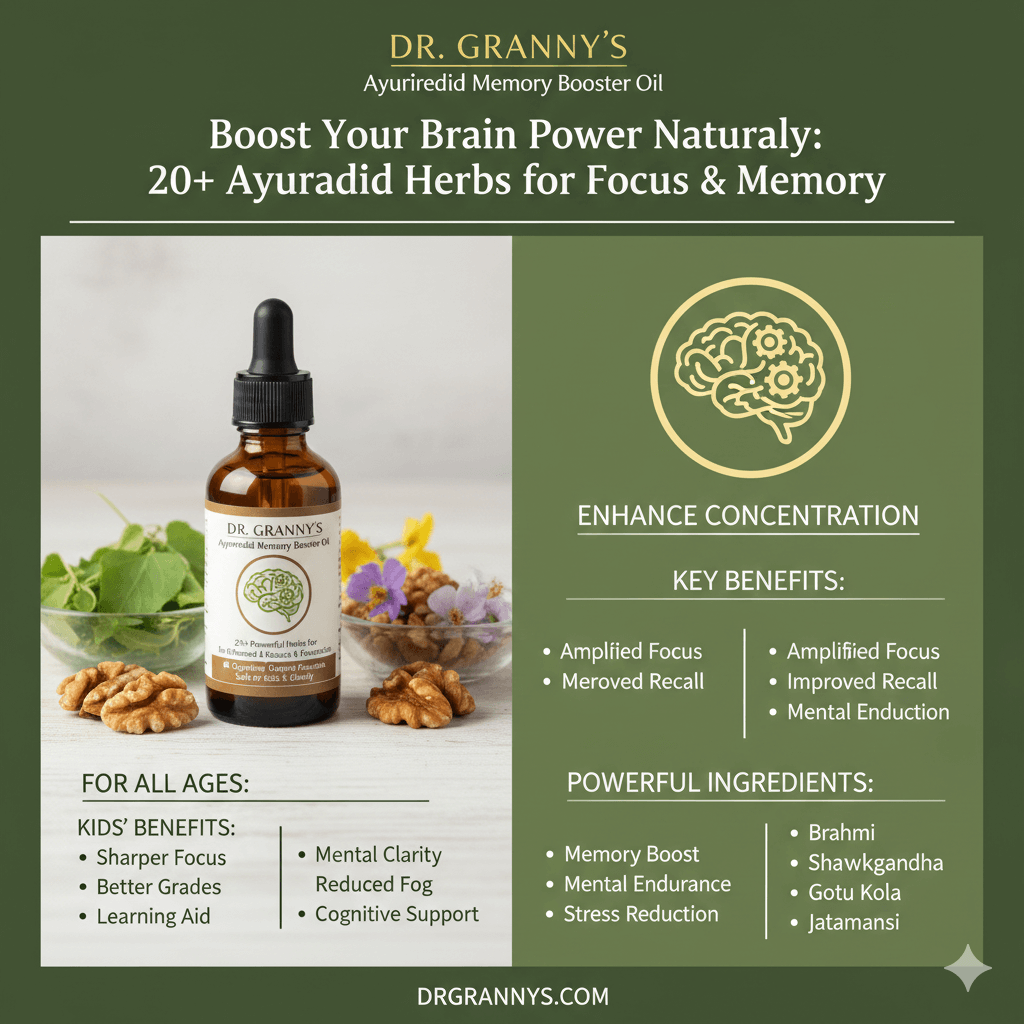 Boost Your Child's Memory Naturally: The Complete Guide to Dr. Granny's Memory Booster