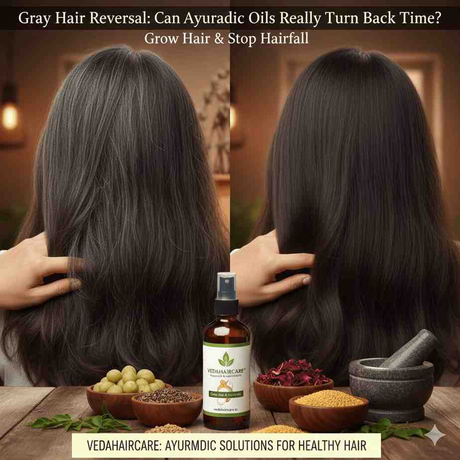 Gray Hair Reversal: Can Ayurvedic Oils Really Turn Back Time?