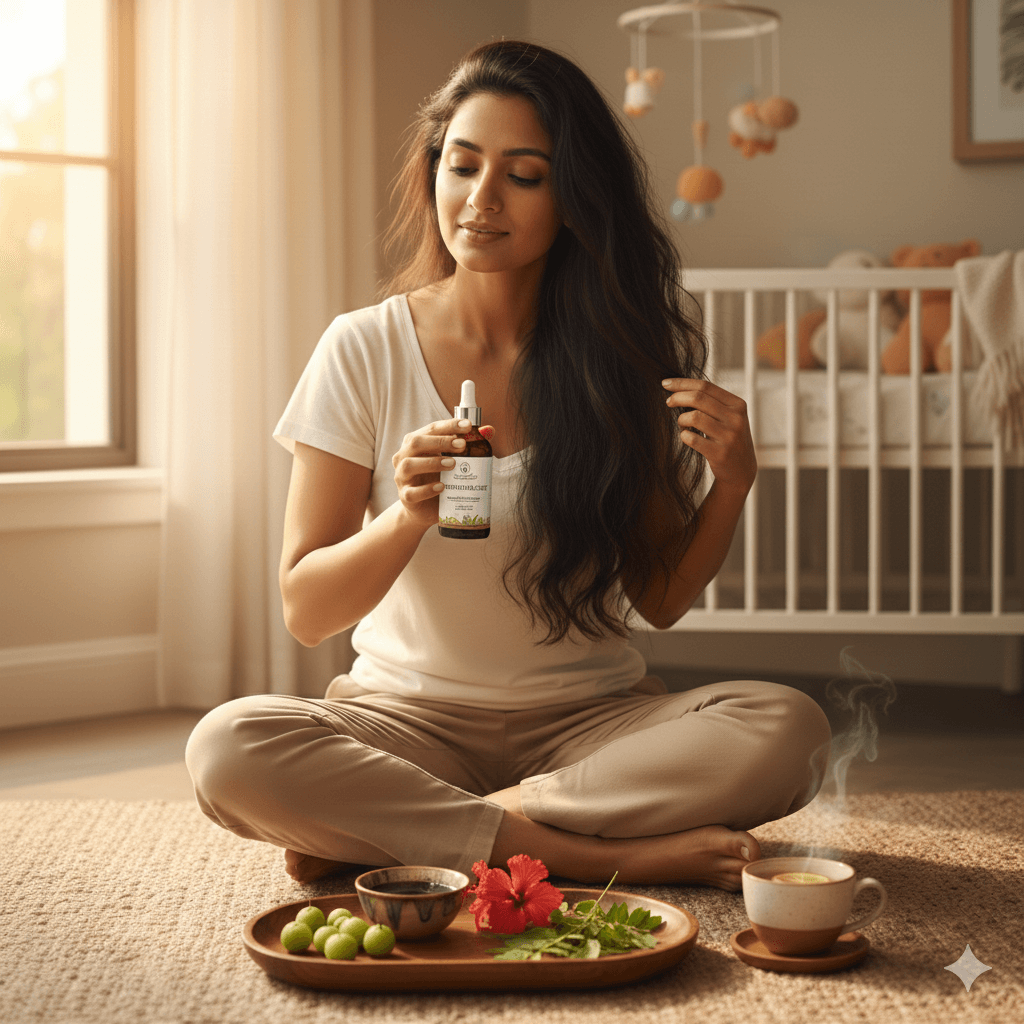 Hair Fall After Pregnancy: Ayurvedic Solutions for Postpartum Hair Loss