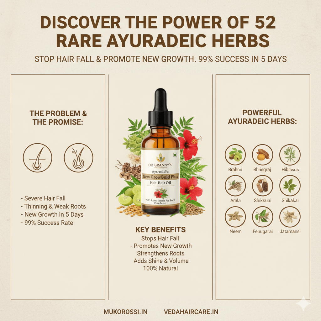 Transform Your Hair in 5 Days: The Science Behind Dr. Granny's NewGrow Gold Plus